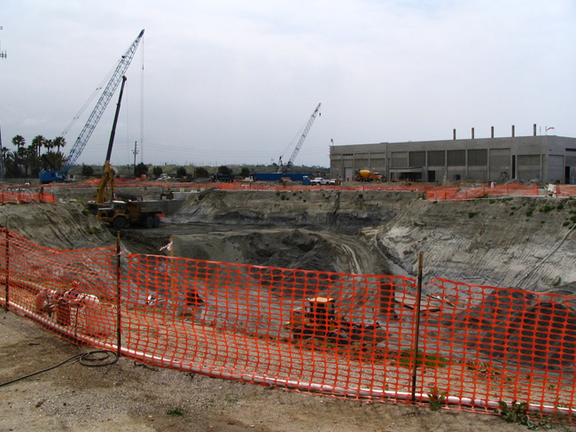 Mass grading for Headworks